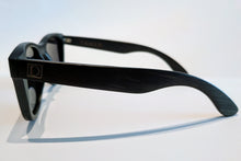 black bamboo sunglasses side view